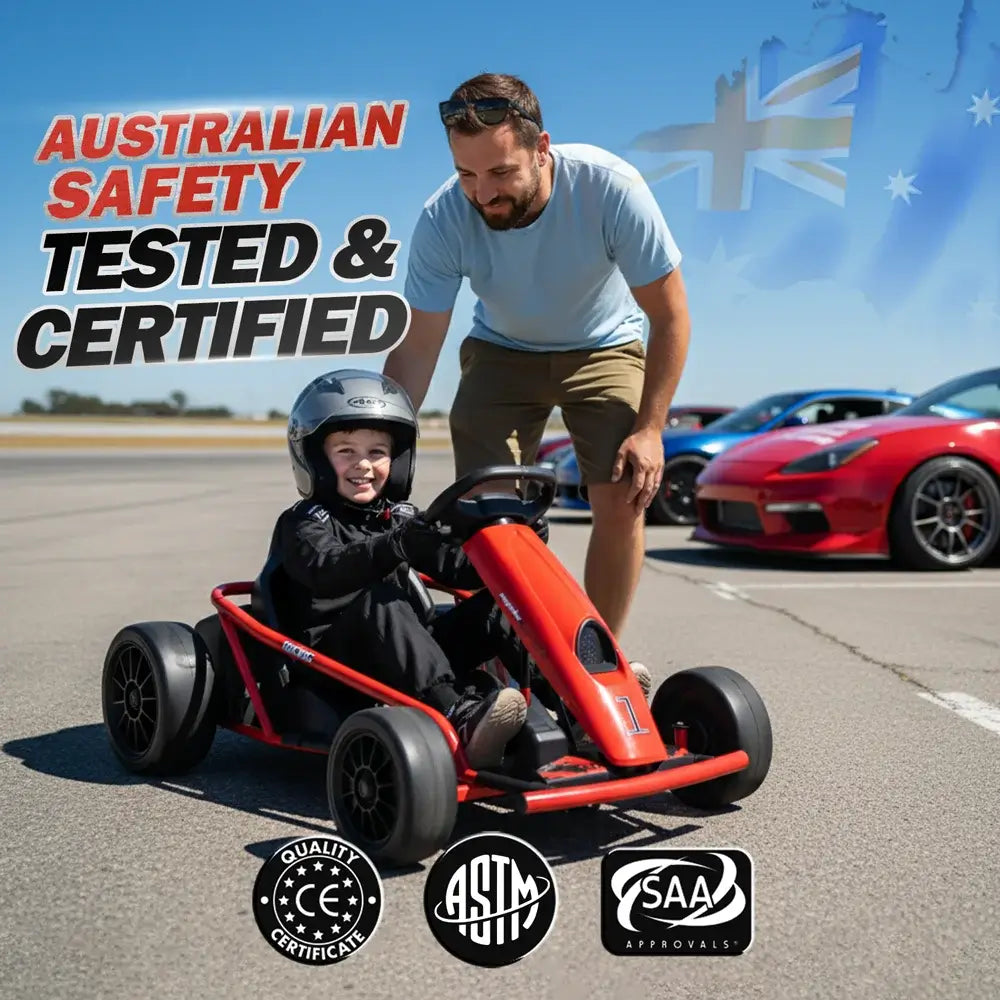 Elektra SpeedDrift - Electric Go Kart for Kids 5-12