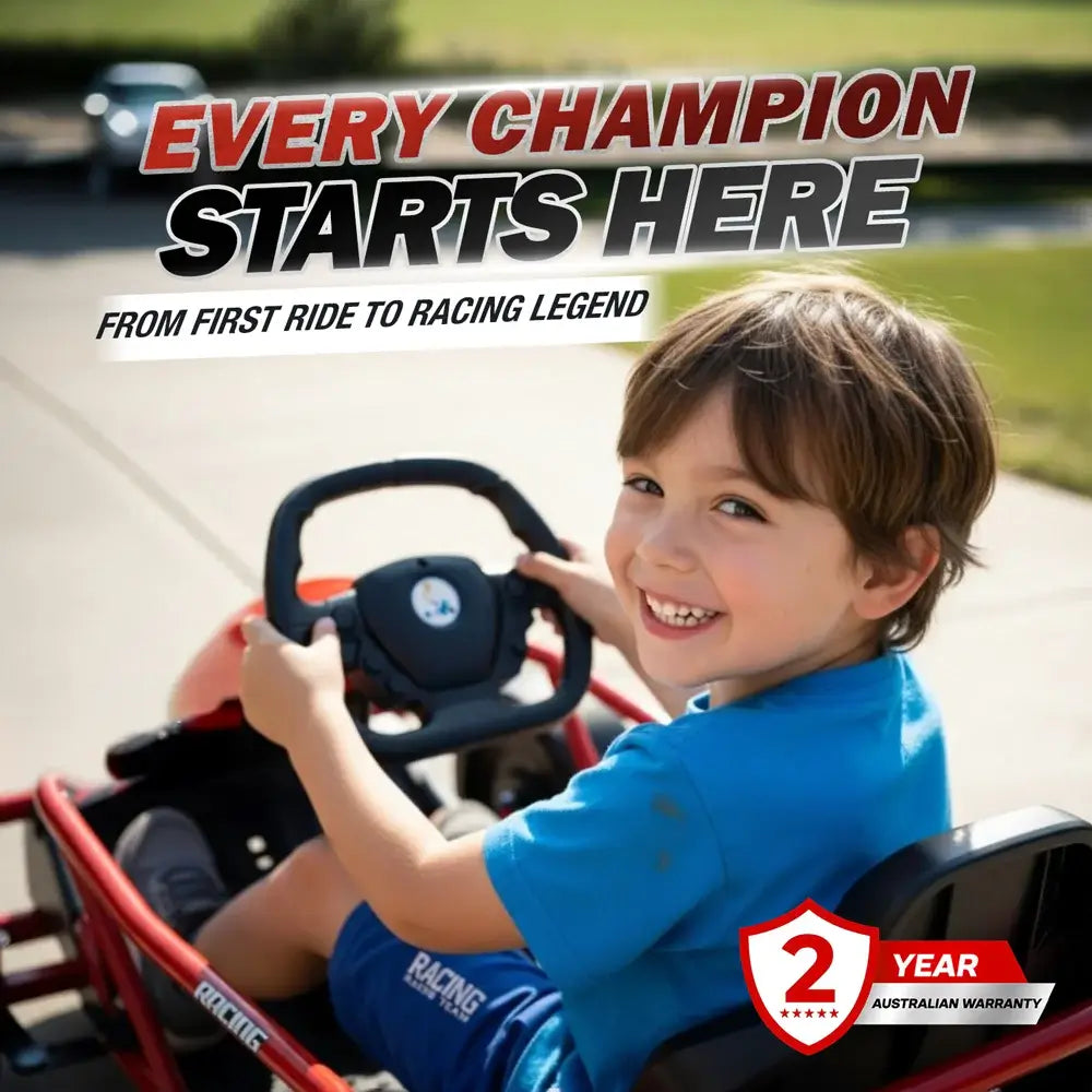 Elektra SpeedDrift - Electric Go Kart for Kids 5-12