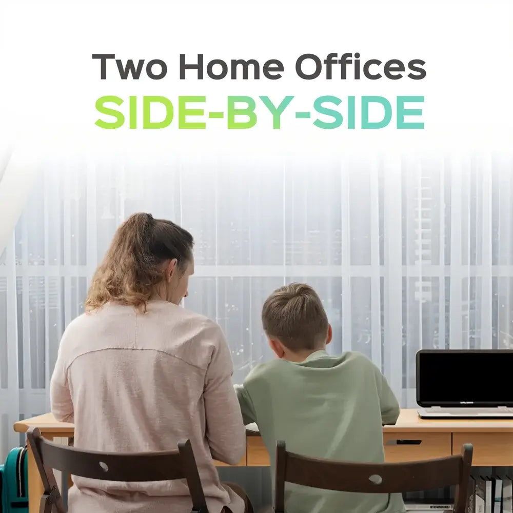 Hadley Solid Wood Study Desk with Drawers