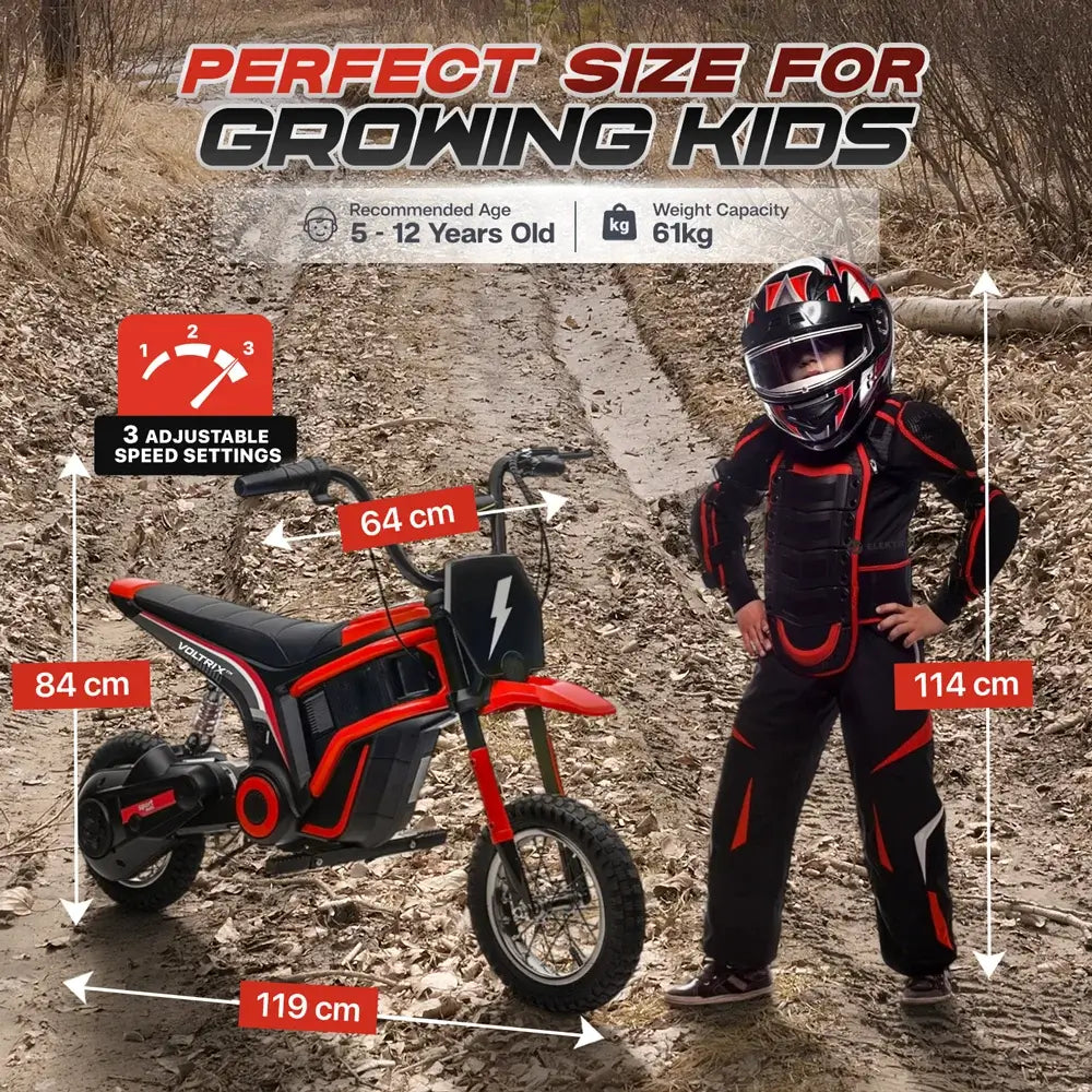 Voltrix™ Thunderbolt Electric Dirt Bike