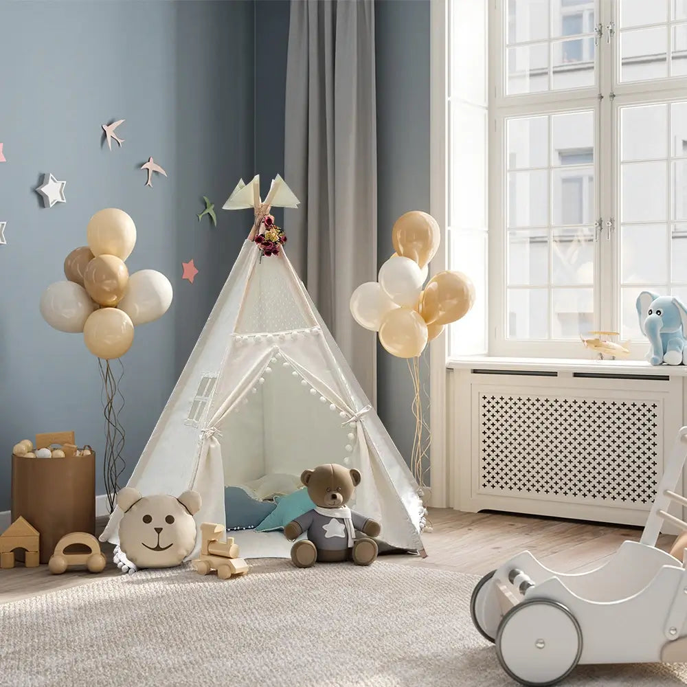 Hoveroo Adventure Teepee - Premium Kids Teepee Tent