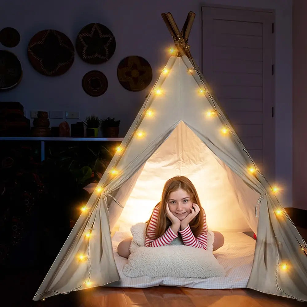Hoveroo Adventure Teepee - Premium Kids Teepee Tent