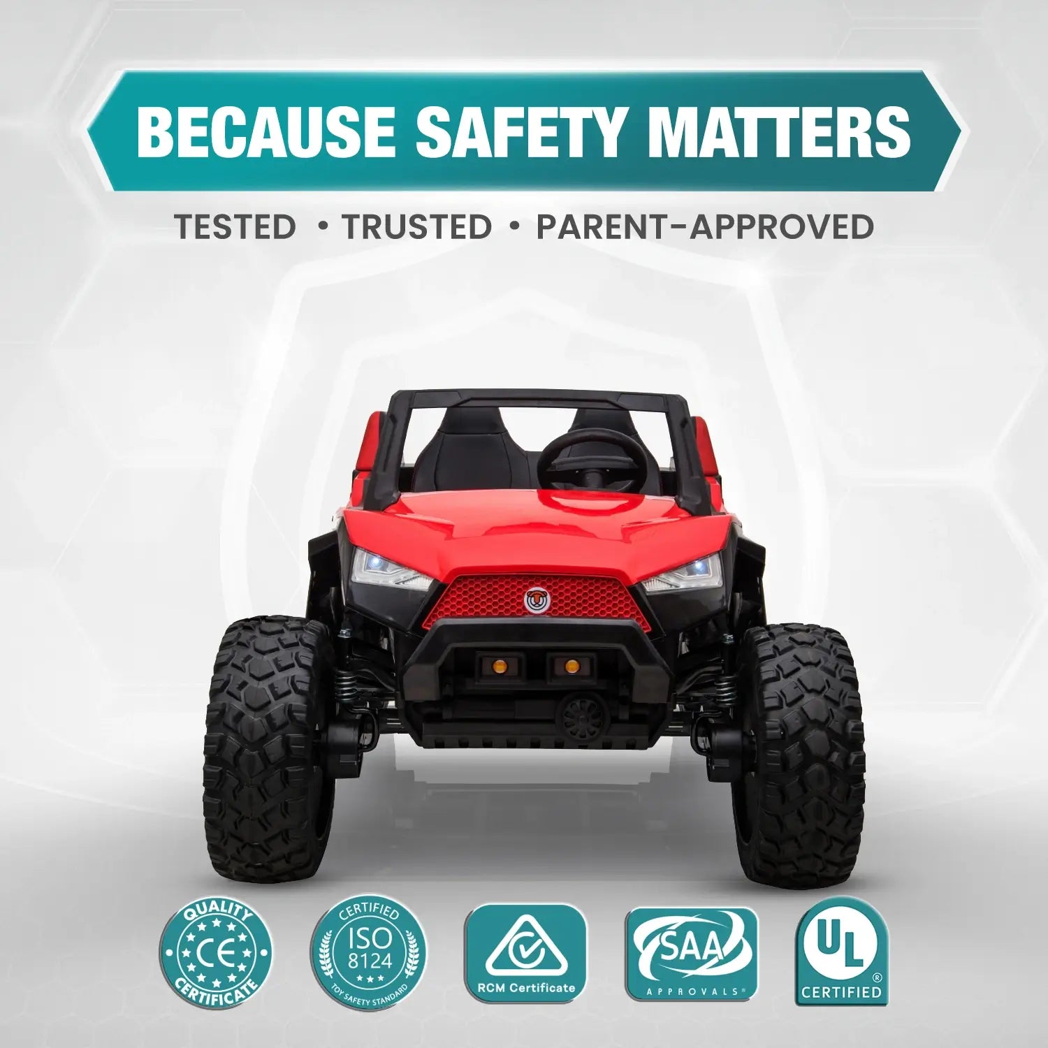 Voltrix™ WildTrek 4WD Buggy - Dual Leather Seats