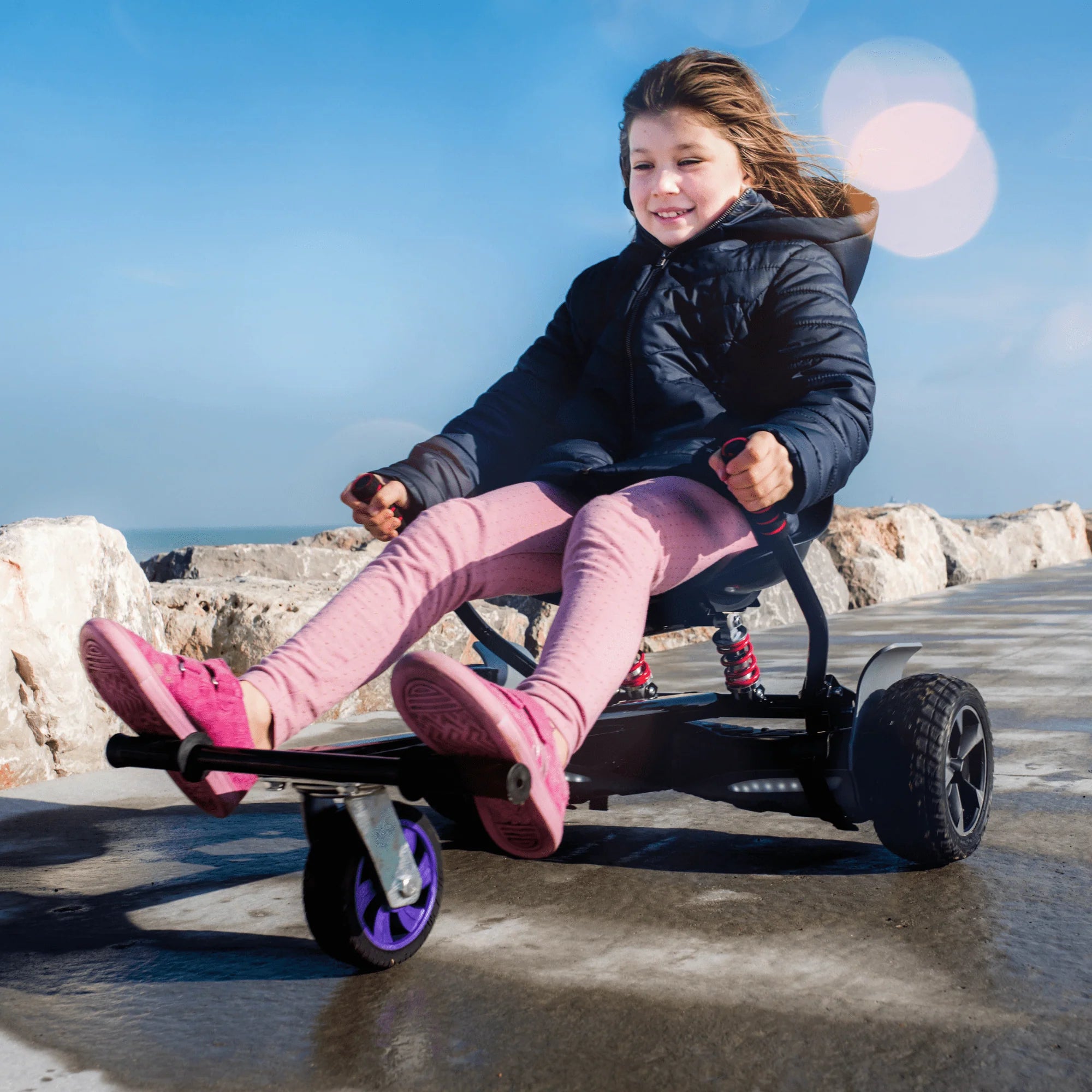 Hoverboard Go Kart Elektra Hoveroo