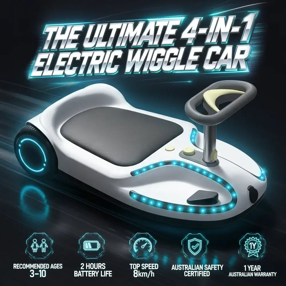 Elektra Zippy - Electric Wiggle Car for Kids 3-10