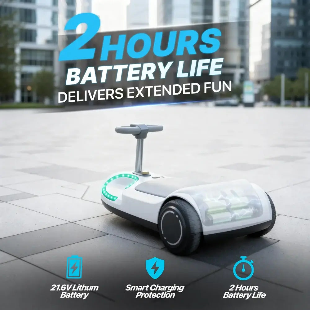 Elektra Zippy - Electric Wiggle Car for Kids 3-10