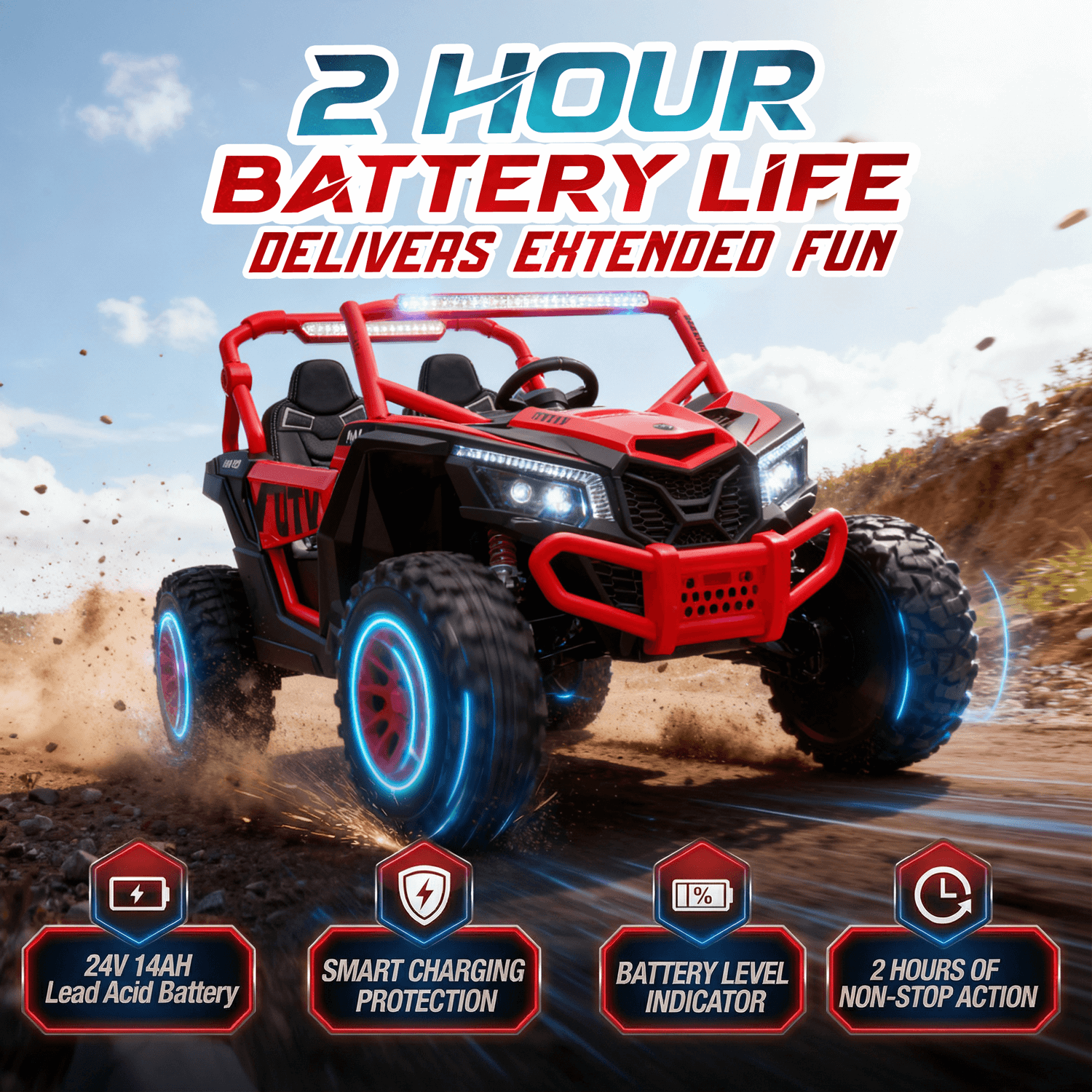 Voltrix™ Outback 24V Terrain Master 4WD