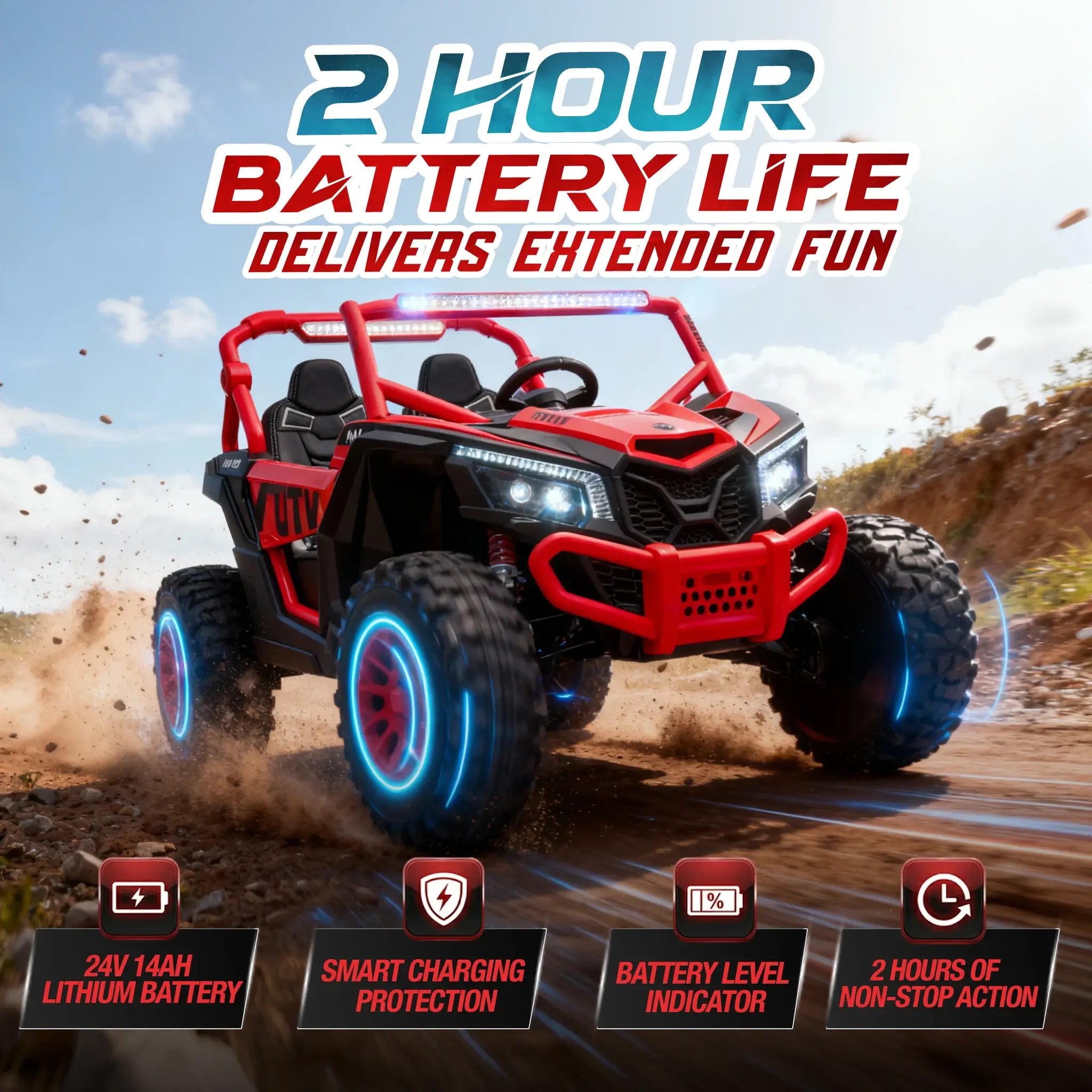 Voltrix™ Outback 24V Terrain Master 4WD