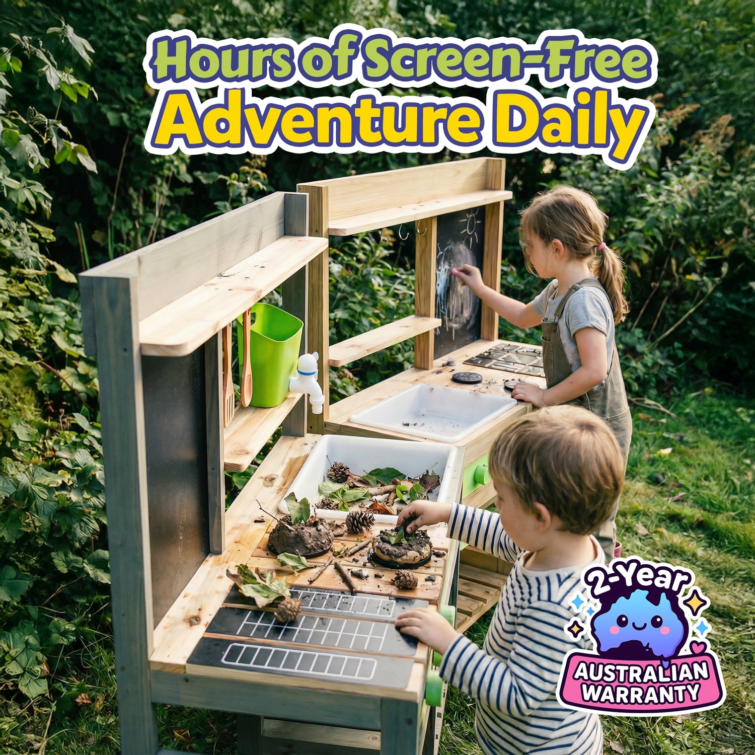 Muddy Chef Mud Kitchen - Kids Outdoor Kitchen