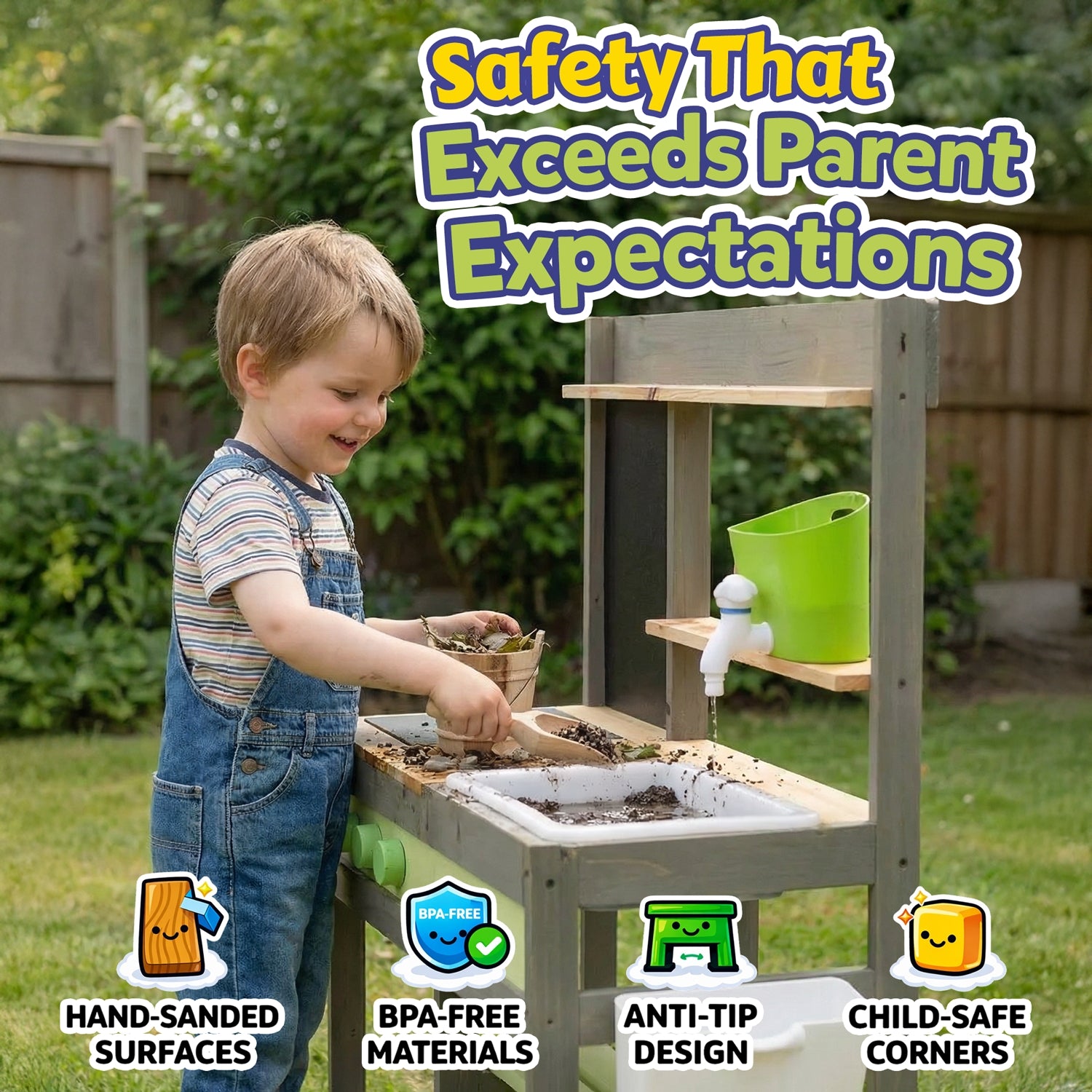 Muddy Chef Mud Kitchen - Kids Outdoor Kitchen