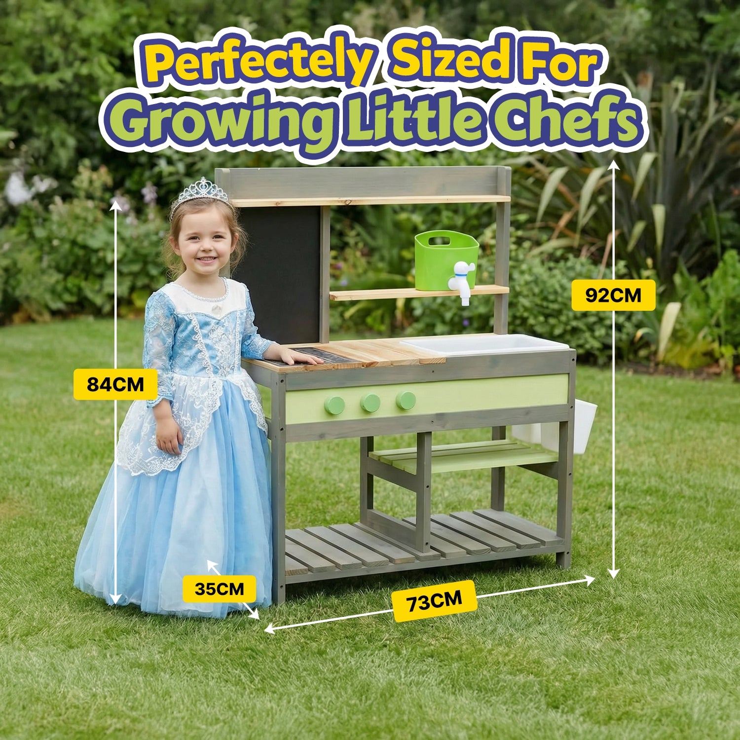 Muddy Chef Mud Kitchen - Kids Outdoor Kitchen