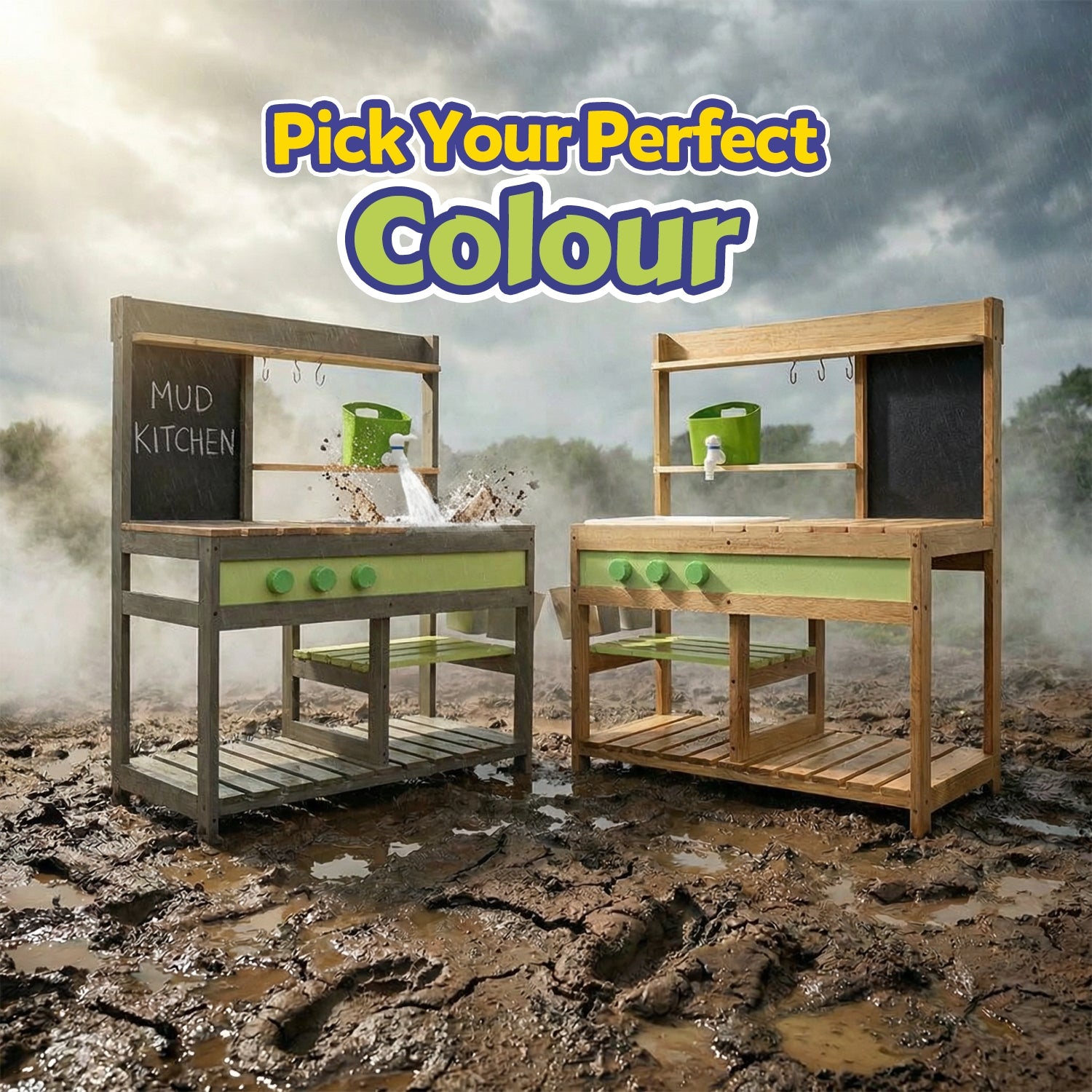 Muddy Chef Mud Kitchen - Kids Outdoor Kitchen