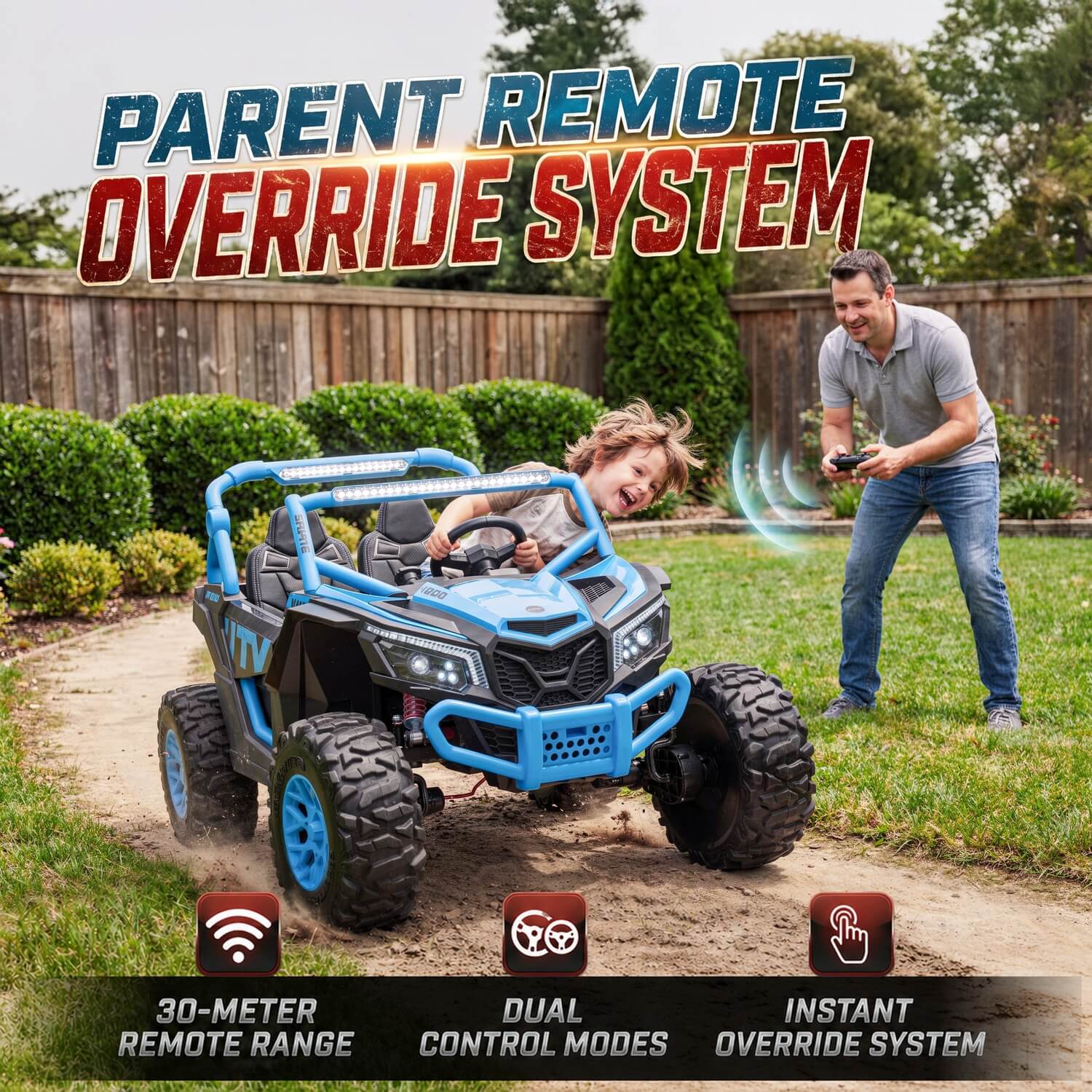 Voltrix™ Outback 24V Terrain Master 4WD – Hoveroo