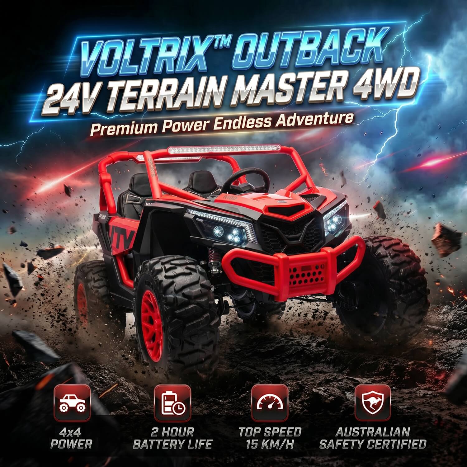 Voltrix™ Outback 24V Terrain Master 4WD